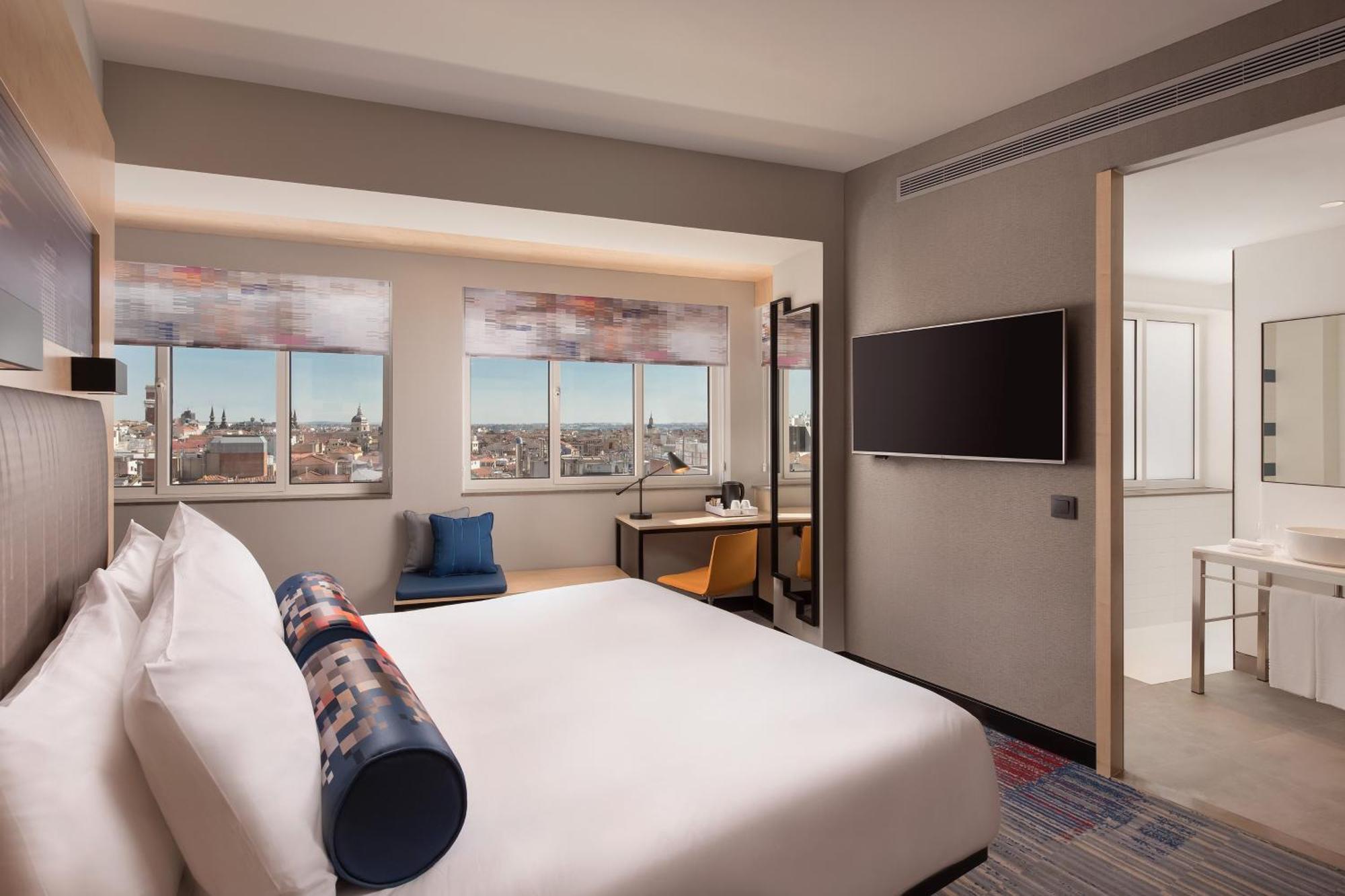 Hotel Aloft Madrid Gran Via Zewnętrze zdjęcie