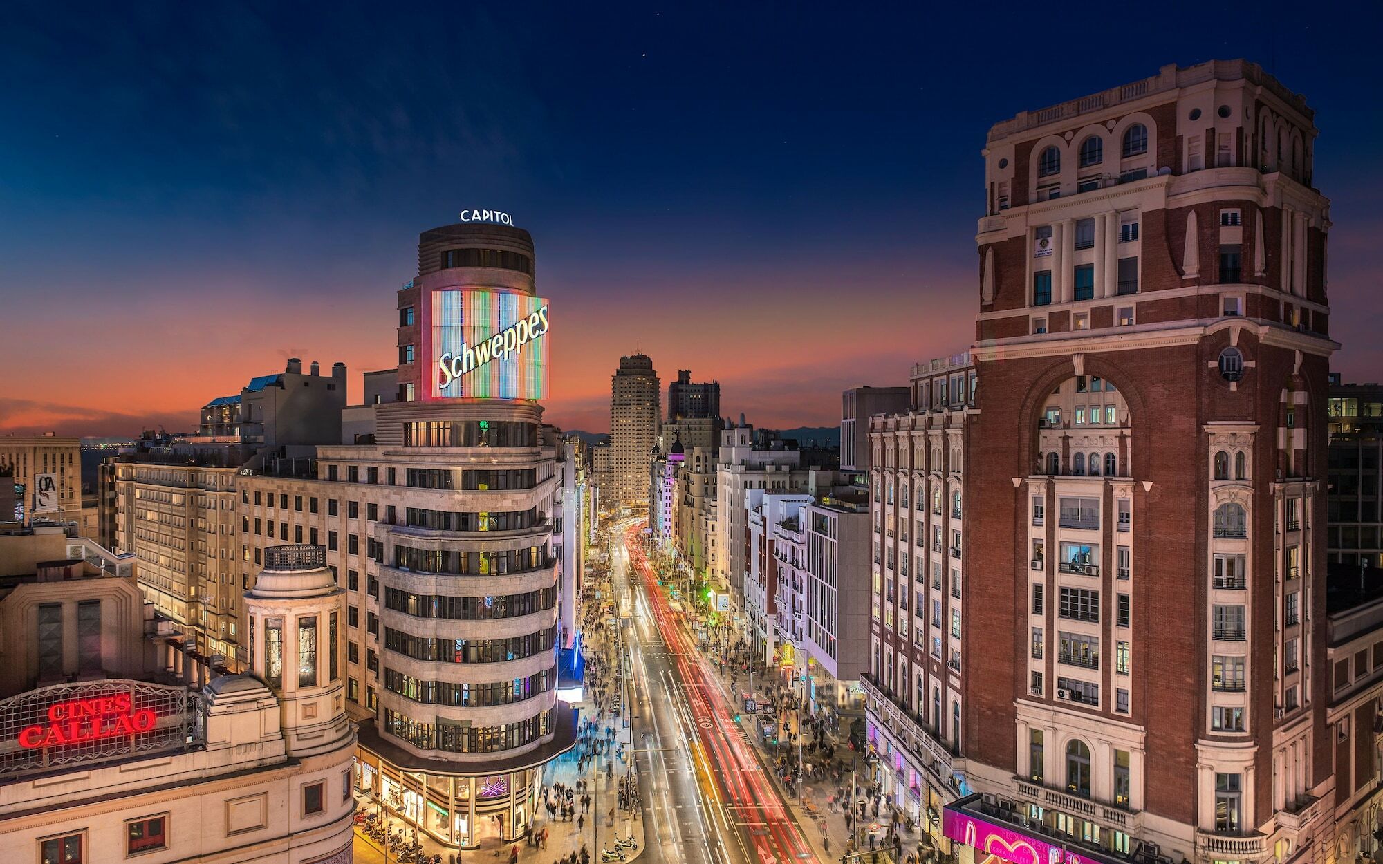 Hotel Aloft Madrid Gran Via Zewnętrze zdjęcie